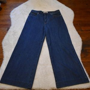 Everlane High Rise Wide Leg Jeans